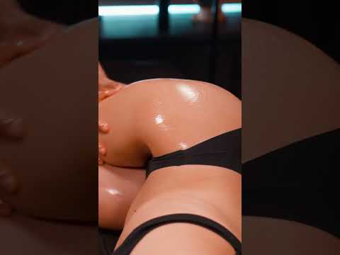 Maximum relaxing leg and décolleté massage for Anna #asmr