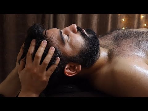 ASMR Intensive Back Massage Routine in Ultimate Relaxation 