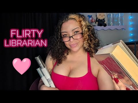 Flirty Librarian Has a Crush on You... 🫦 ASMR Roleplay (South African Accent)