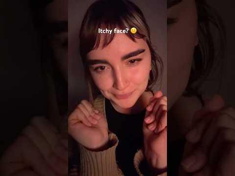 Offering lofi face scratches 🥰 #lofi #asmr #asmrchannel #asmrscratching
