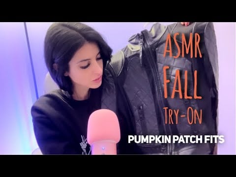 ASMR Try-On - Pumpkin Patch / Autumn Outfits🎃🍁🍃🍂