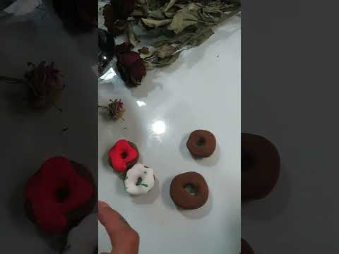 ASMR MAKING DONUTS CLAY