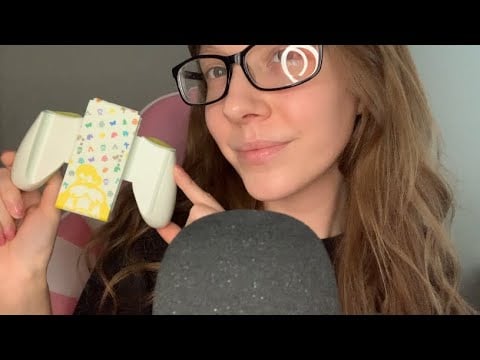 ASMR Tapping On An Animal Crossing Joy-Con Grip (No Talking)