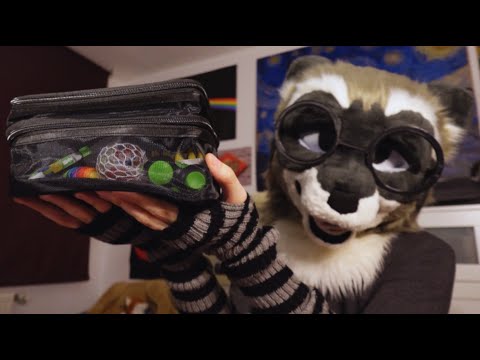 [Furry ASMR] Fidget Toys Unboxing 🎵 | Fursuit Tingles | Whispering, Tapping, Squishing...