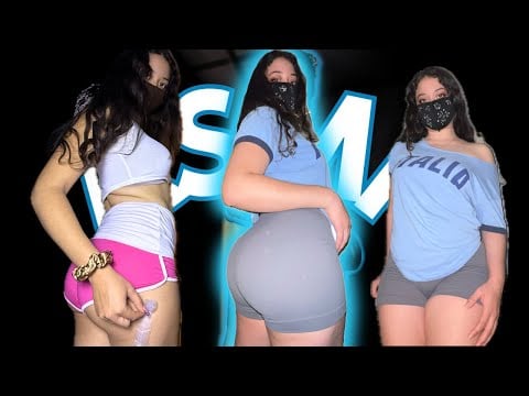 25 mins of Super relaxing BODY scratches and Collarbone tapping💕 with shorts haul❤️