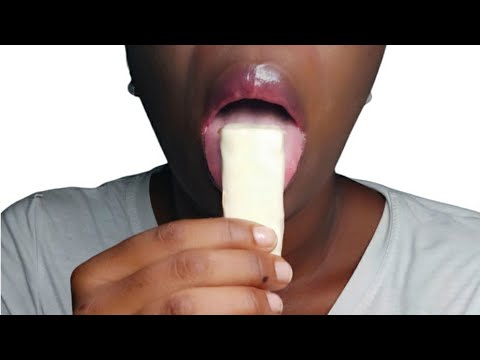 ASMR Comiendo Maní Cubierto De Caramelo Y Chocolate Blanco Sonidos Relajantes 😴 💤