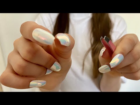 ASMR There’s something in your eye! Actual camera touching | camera brushing