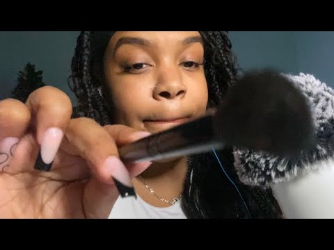 ASMR | Spit Painting Your Face 🎨 | brieasmr