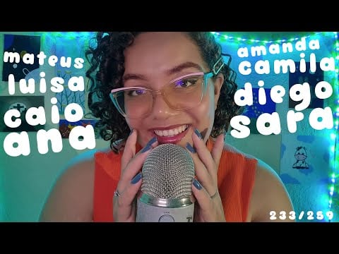 eu SUSSURREI o SEU NOME nesse ASMR 😍💓