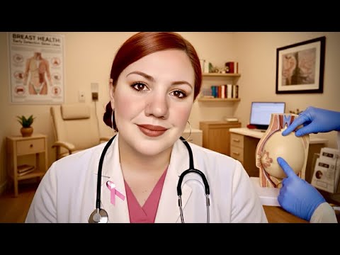 ASMR Ginecóloga te hace un EXAMEN de Seno ROLEPLAY 💗 Concientización del Cáncer de Mama