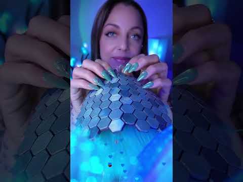 Metallic Tiles ASMR 🫠💙💤 #asmr #asmrsounds #asmrvideo #livestream