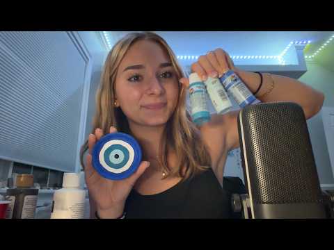 ASMR | Painting a Clay Bowl Into an Evil Eye🧿 (lofi vibe)
