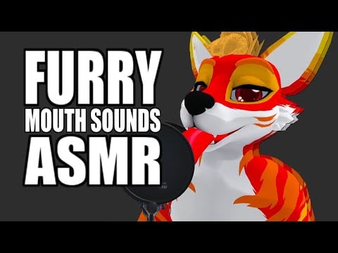 [Furry ASMR] Your furry boyfriend eats your ears for 10 minutes straight ... 👀