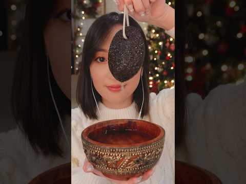ASMR🌋  pierre de lave (no talking)