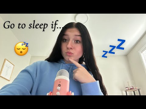 ASMR~ You Can Go To Sleep If…. 😴💤 (Close Whispers) 
