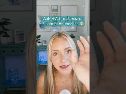 #asmr #affirmations #wealth #abundance #meditation #tingles