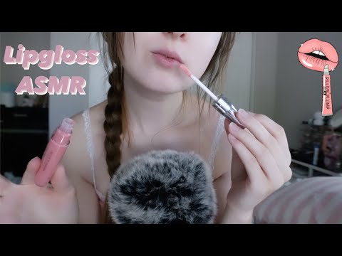 ASMR lipgloss application 💋💄