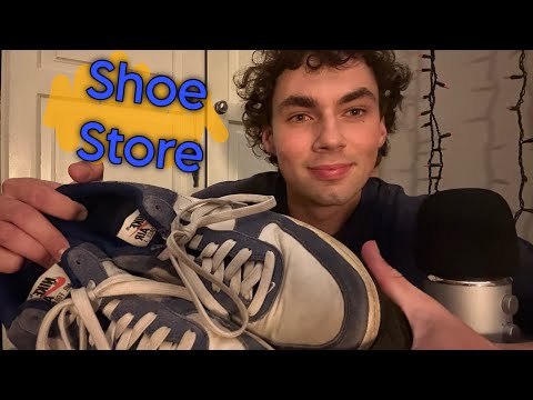 ASMR Shoe Store Roleplay👟🥾| soft spoken store roleplay 