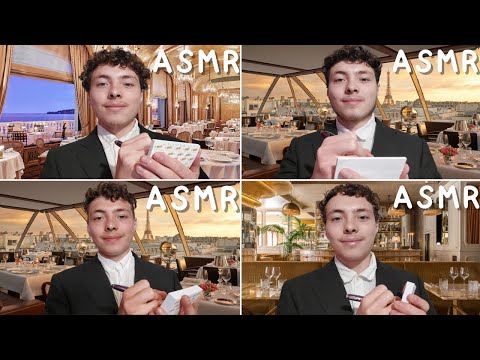 ASMR FR: Mes Roleplays Restaurant en une vidéo