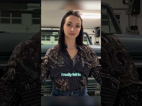 ASMR - I found a classic car to make ASMR with! #shorts