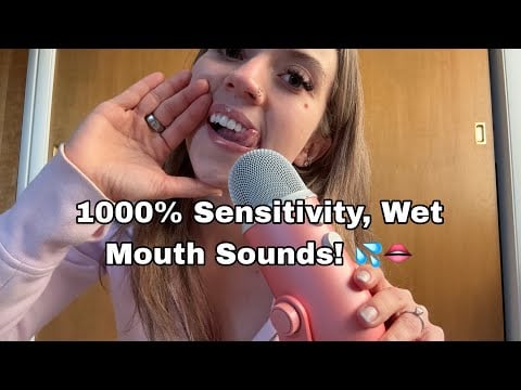 ASMR| 30+ Mins NO Talking Mouth Sounds! Full Volume, Wet Mouth Sounds 