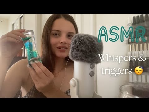 ASMR triggers for tingle immunity🫠 // tapping, whispering, random triggers