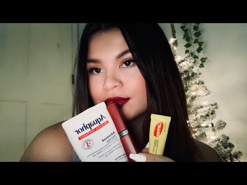 ASMR | Lip Gloss & Lip Stick Application | Mouth Sounds| Tapping | LoFi | Kailani ASMR