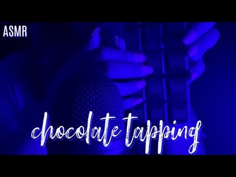 ASMR Chocolate Bar Tapping and Scratching (No Talking)