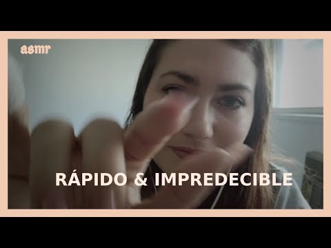 ASMR  MIX DE TRIGGERS  (RAPIDOS E IMPREDECIBLES)