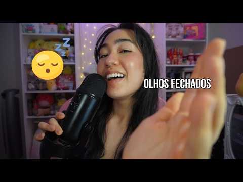 ASMR | INSTRUÇÕES Para Seguir de Olhos FECHADOS