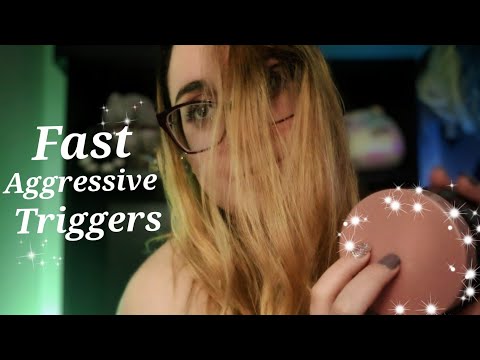 ASMR ACTUALLY Fast and Aggressive Triggers (lofi fast and aggressive)