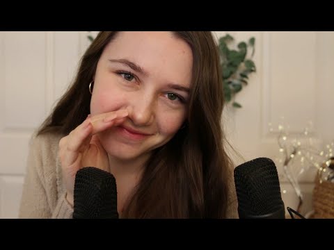 ASMR - Up Close Unintelligible Whispering in Your Ears