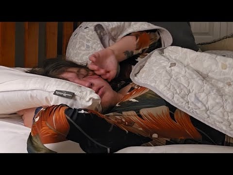 LOUD Snoring, Drooling, Face Up and Fetal Position 4.5 HOURS Sleeping ASMR