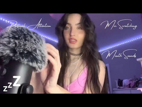 Beebee ASMR Fluffy Mic Scratching Part 2 Compilation | Mouth Sounds, Scratch, Nail Tapping, Kisses