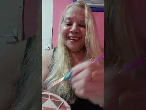#ASMR # te maquiando para relaxar. 🥱🥱