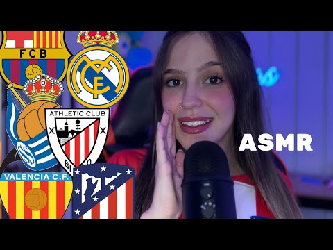 ASMR SUSSURRANDO CAMPEÕES DA LA LIGA