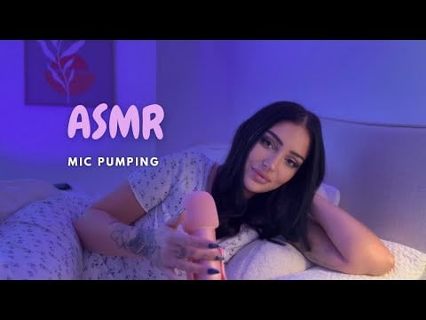 ASMR Mic Pumping Girlfriend Role-play 