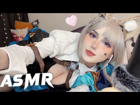 A Nap With Your Genshin Girlfriend 💜 ASMR