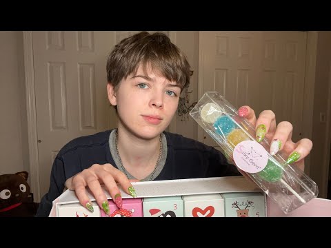 ASMR Trying More Crystal Candies (except it’s 2 am and the sound quality is mid)