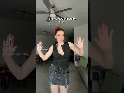 Affirm with me #affirmation #ilovemybody #bodypositivity #hairygirl #selflove #ginger #trending