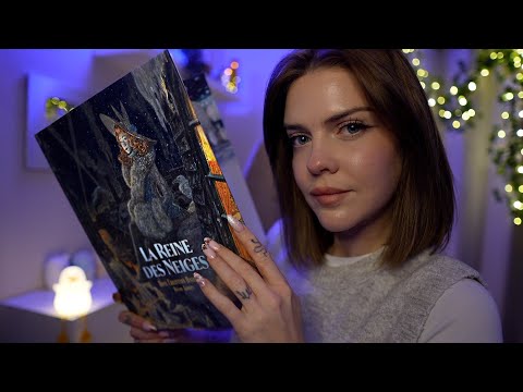 ASMR | Lecture de La Reine des Neiges ❄️ pour t’endormir paisiblement 