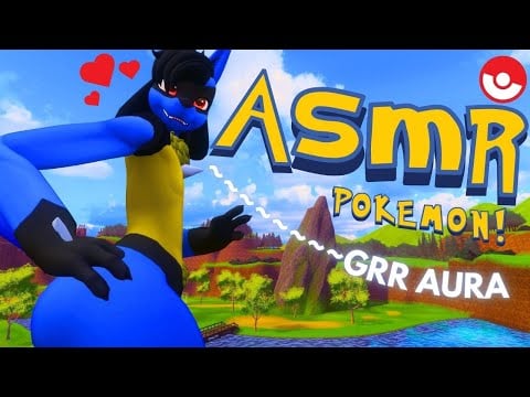 [Furry ASMR] Lucario Plays With Your Ears.