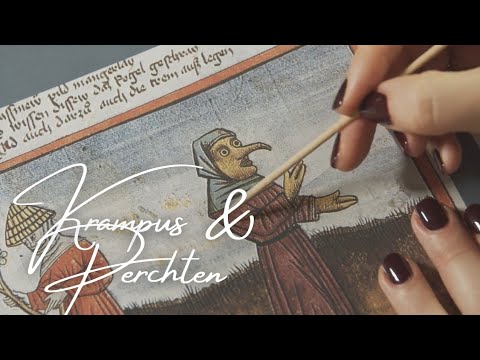 ASMR DE: Gruseliges zum Einschlafen 👻 Krampus und Perchten (sanfte Stimme, tracing)