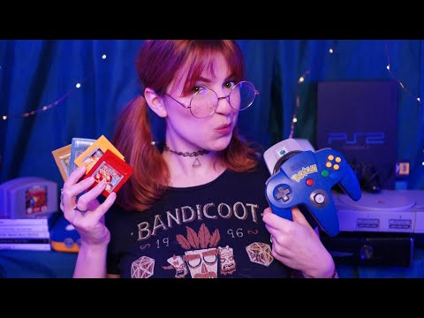 ASMR Retro Videogames And Consoles 🎮