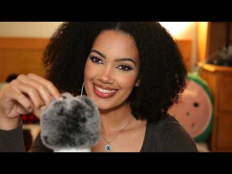 ASMR Fluffy Mic Brushing & Scratching 🎙⚡