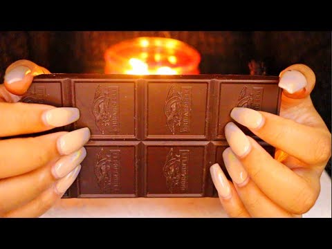 ASMR Textured Chocolate Fast Tapping + Scratching 🍫♡ [Delicious🤤]