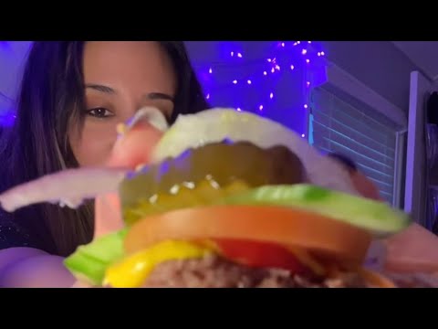 Hamburger Mukbang