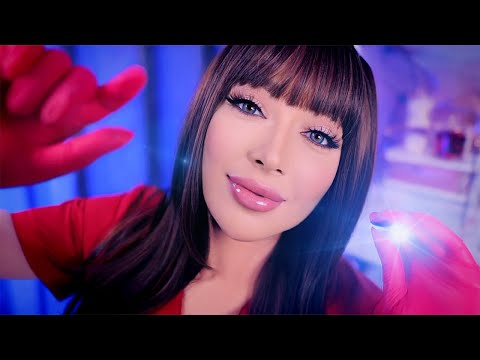 ASMR Detailed Nurse Exam In BED 🩺 Night Nurse Medical Exam, Cranial Nerve Examination