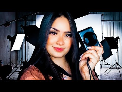 ASMR: FOTOGRAFANDO VOCÊ!  (Sessão de fotos)