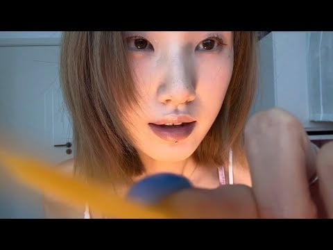 ASMR don’t talk.. your lips are so dry, let me..